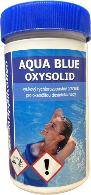 Aqua Blue Kyslíkový granulát OXI šok 1kg - oxisolid AB