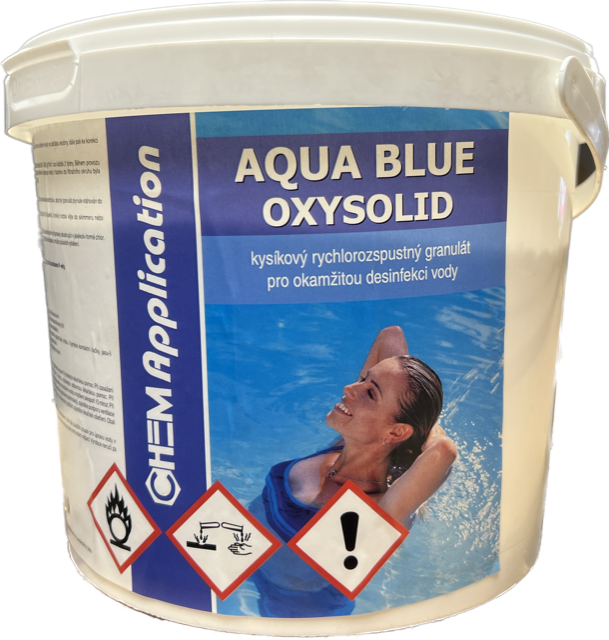 Aqua Blue Kyslíkový granulát OXI šok 5kg - oxisolid AB