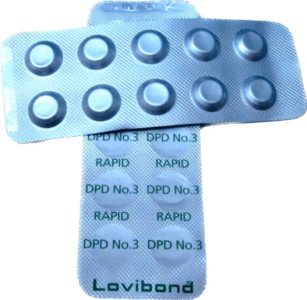Astralpool DPD 3 náhradní tablety pro celkový chlor - pro digitální tester