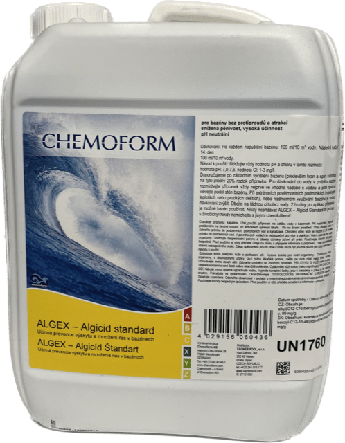 Chemoform Algex 5l - protiřasový prostředek do bazénu