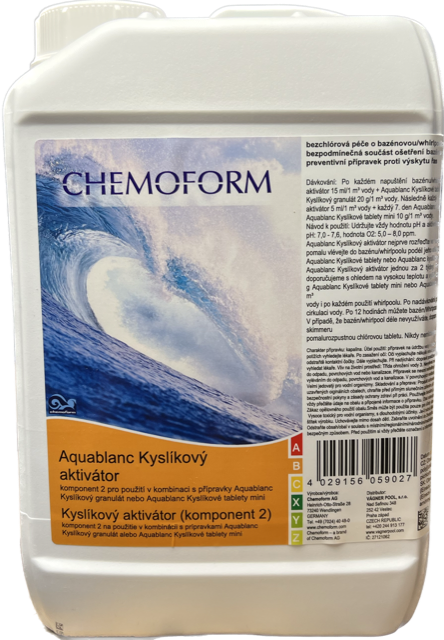 Chemoform Aqua Blanc – Kyslíkový Aktivátor - 3l