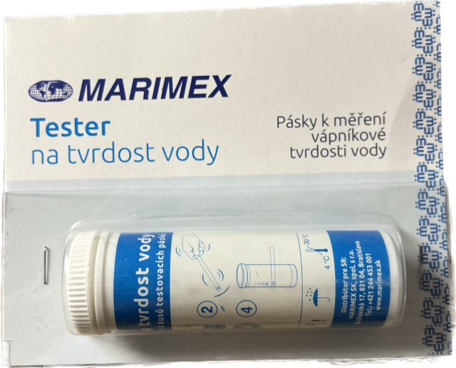 Marimex Papírkový tester pro měření tvrdosti vody (10ks)