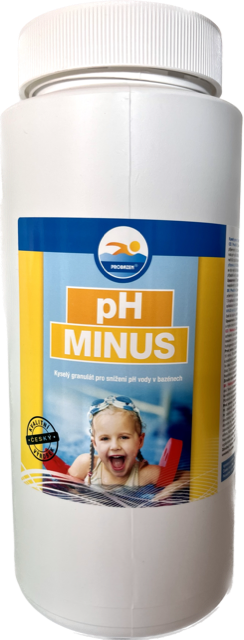 PH mínus 3kg  - snížení pH v bazénu - ph-