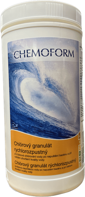 Vyrobce Chlorový granulát rychlorozpustný 1kg - chloršok