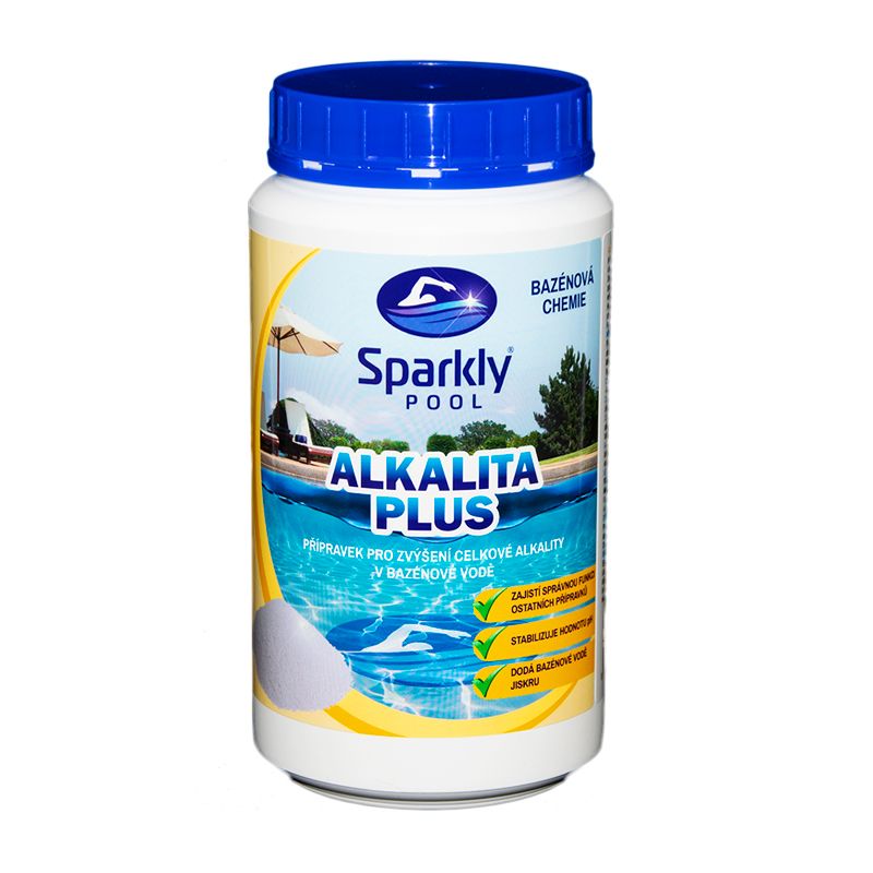 SparklyPool Sparkly POOL Alkalita plus 1 kg