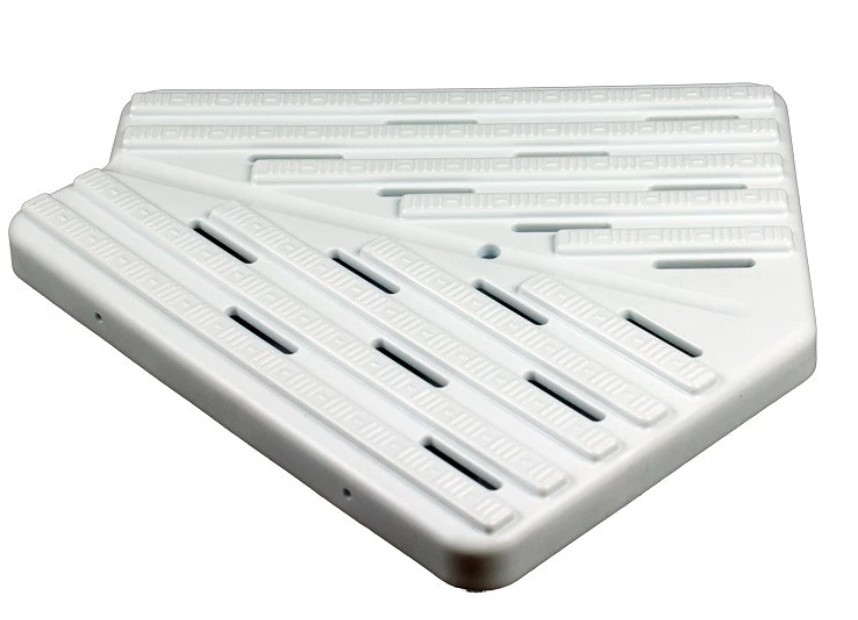 Astralpool Rohová deska 45° k přelivovému kanálku 295x22mm - roh bazénové mřížky