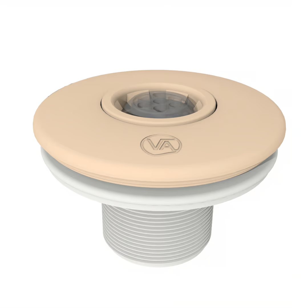 Vagnerpool Bazénová tryska písková (RAL1015 - slonová kost) pro foliové betonové bazény